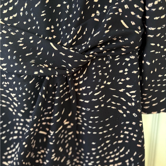 DKNY Navy and Pink Patterned Dress size 12 - Picture 4 of 6
